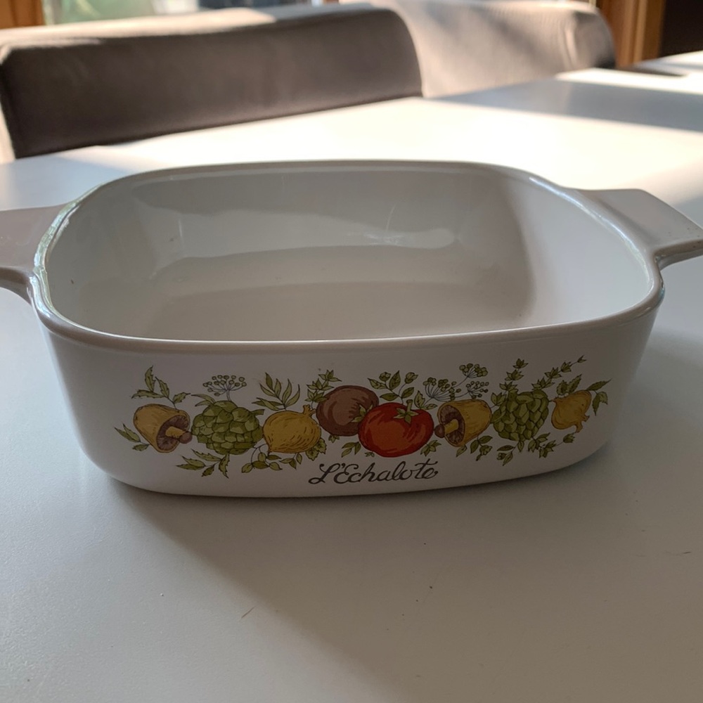 Vintage Corning Ware  L’Echalote 1970’s